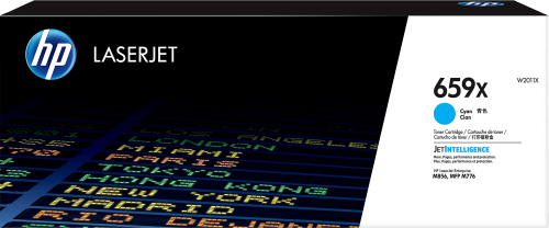HP LaserJet Cartucho de tóner Original 659X cian de alta - Imagen 3