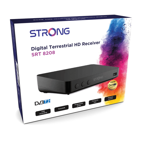 Strong SRT 8208 Ethernet (RJ-45) Negro - Imagen 4