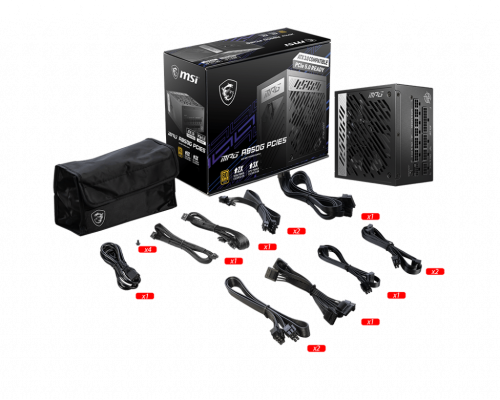 MSI MPG A850G PCIE5 unidad de fuente de alimentación 850 - Imagen 6