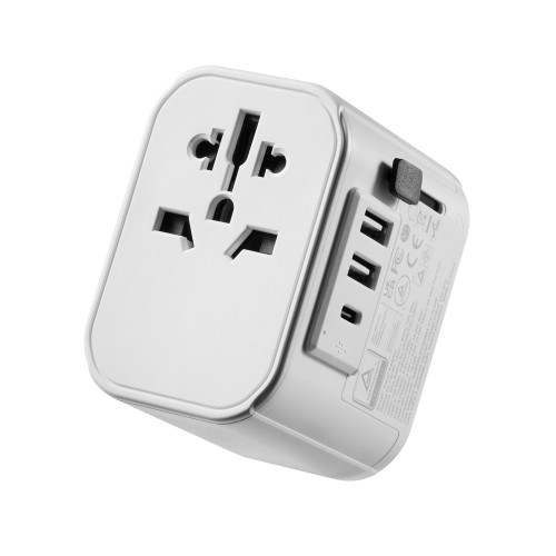 Ewent EW1475 adaptador de enchufe eléctrico Universal Blanco - Imagen 2