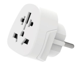 Ewent EW1480 adaptador de enchufe eléctrico Universal Blanco