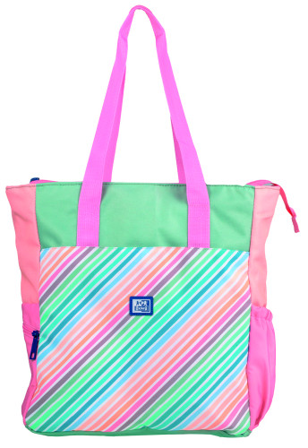 TOTE BAG CONVERTIBLE COLOR BLOCK OXFORD 400182983 - Imagen 2