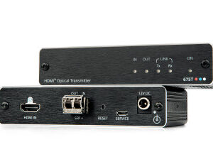 Kramer Electronics 675R/T Transmisor y receptor de señales AV Negro