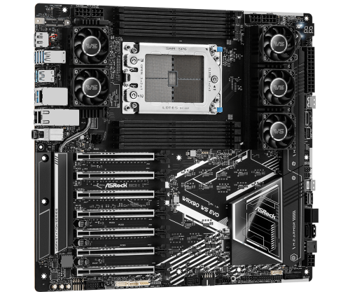 Asrock WRX90 WS EVO placa base AMD WRX90 Socket sTR5 EEB - Imagen 3