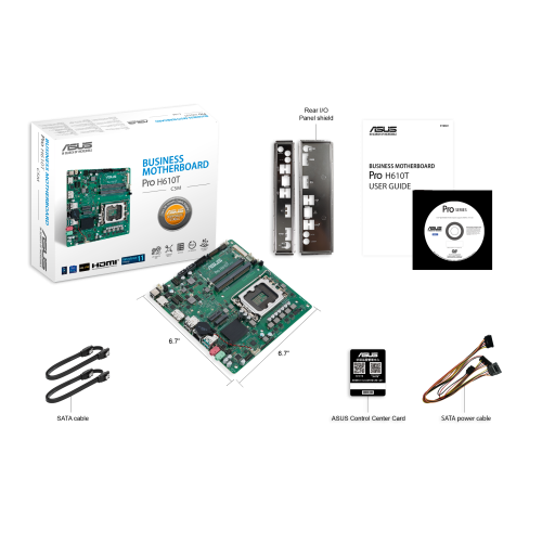 ASUS PRO H610T-CSM Intel H610 LGA 1700 mini ITX - Imagen 5