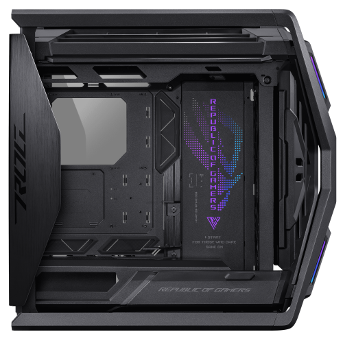 ASUS ROG Hyperion GR701 BTF Edition Torre Negro, Transparent - Imagen 14