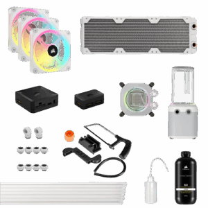Corsair XH405i Procesador Kit de refrigeración líquida Blanc