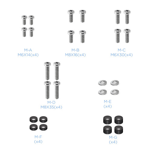 TooQ Mirage Soporte de Suelo con Regulación de Altura para Pantallas 37"-70" - Imagen 5