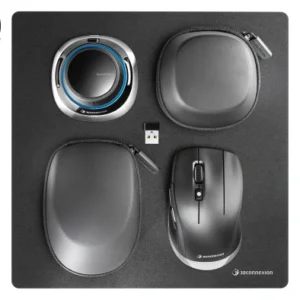 3Dconnexion SpaceMouse Wireless Kit 2 ratón mano derecha RF Wireless + Bluetooth + USB Type-A Óptico