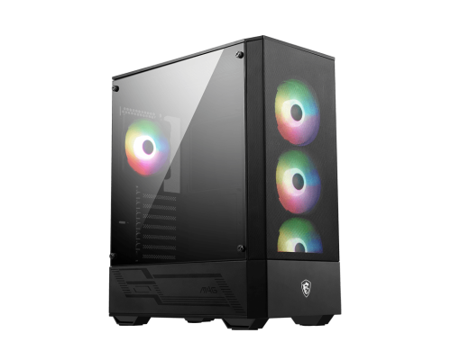 MSI MAG FORGE 112R carcasa de ordenador Midi Tower Negro, Transparente - Imagen 2