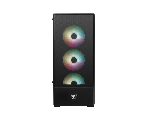 MSI MAG FORGE 112R carcasa de ordenador Midi Tower Negro, Transparente - Imagen 3