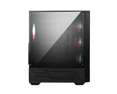 MSI MAG FORGE 112R carcasa de ordenador Midi Tower Negro, Transparente - Imagen 4