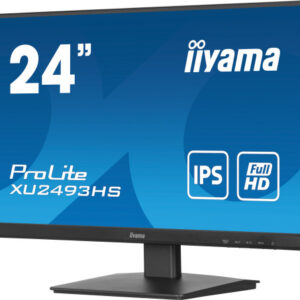 MONITOR IIYAMA 23,8" XU2493HS-B6, FHD, IPS, 100HZ, 0,5 MS, HDMI, DISPLAY PORT 100HZ, PROLITE