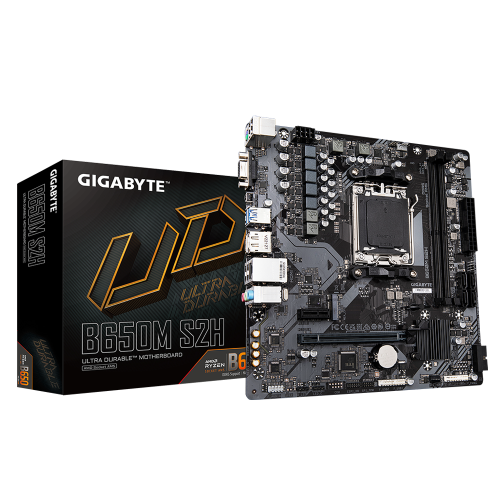 Gigabyte B650M S2H placa base AMD B650 Zócalo AM5 micro ATX - Imagen 2