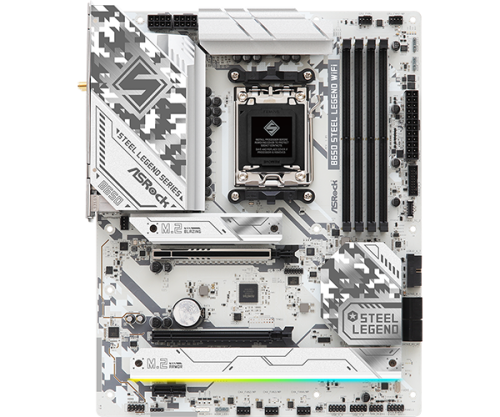 Asrock B650 Steel Legend WiFi AMD B650 Zócalo AM5 ATX - Imagen 2