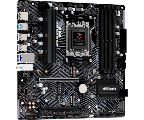 Asrock B650M PG Lightning AMD B650 Zócalo AM5 micro ATX - Imagen 5
