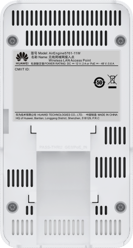 Huawei AirEngine 5761-11W 1775 Mbit/s Blanco Energía sobre - Imagen 6