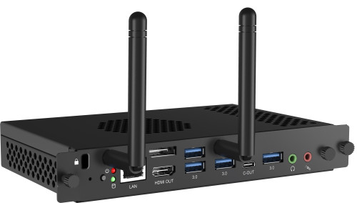 IIYAMA OPS SLOT PC-MODULE UW5K SUPPORTED, LOW NOISE <34DB, CORE I5-12450H / UHD / 8GB DDR4, M2 256GB SSD, WIFI6, 1GB LAN, BT 5.2, 4XUSB3.2, 2XUSB2.0, USB TYPE-C, DP & HDMI-OUT, HD AUDIO (MIC-IN/LINE-OUT), TPM2.0, WINDOWS 11 IOT ENTERPRISE (OPC51204B - Imagen 2