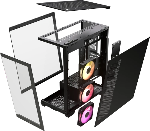 Corsair iCUE LINK 3500X RGB Midi Tower Negro - Imagen 7