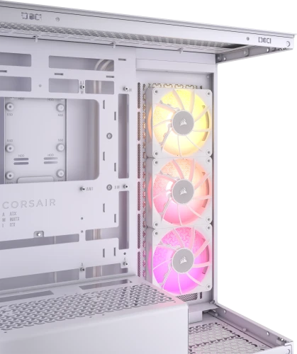 Corsair iCUE LINK 3500X RGB Midi Tower Blanco - Imagen 4