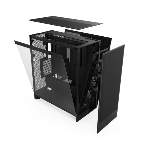 NZXT H7 Flow Midi Tower Negro - Imagen 6
