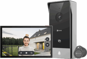 EZVIZ HP5 sistema de intercomunicación de video 17,8 cm (7") Negro, Plata