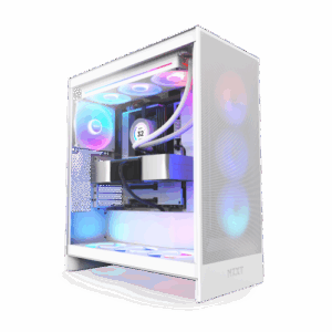 NZXT H7 Flow RGB Midi Tower Blanco
