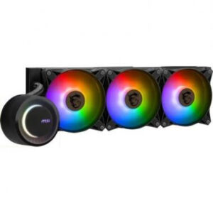 SISTEMA DE REFRIGERACION LIQUIDA MSI PARA CPU MAG CORELIQUID E360,INTEL/AMD,RADIADOR 360MM,FAN4PIN,20dBA,ARGB (3 VENTILADORES)