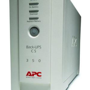 APC Back-UPS sistema de alimentación ininterrumpida (UPS) En espera (Fuera de línea) o Standby (Offline) 0,35 kVA 210 W 4 salidas AC