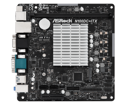 Asrock N100DC-ITX NA (CPU integrada) mini ITX - Imagen 3