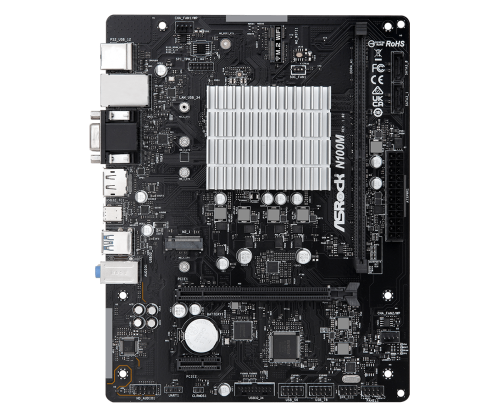 Asrock N100M NA (CPU integrada) micro ATX - Imagen 2