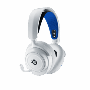 Steelseries ARCTIS NOVA 7P WHITE Auriculares Inalámbrico Diadema Juego Bluetooth Azul, Blanco