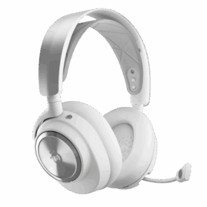 Steelseries Arctis Nova Pro Wireless Auriculares Inalámbrico y alámbrico Diadema Juego Bluetooth Plata, Blanco