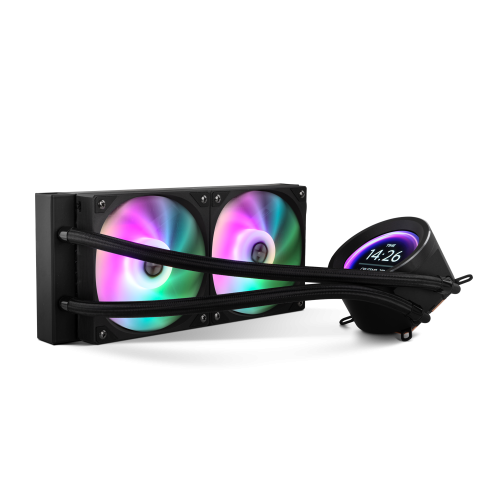 NOX REFRIGERACION LIQUIDA CON LCD KIT RL 240 LCD NEGRO - Imagen 3