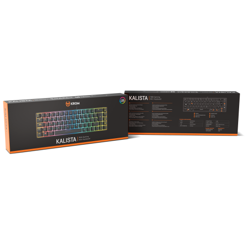 KROM TECLADO GAMING MINI RGB KALISTA - Imagen 8