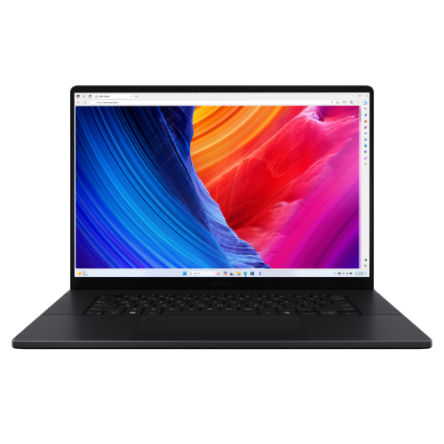 ASUS ProArt P16 OLED H7606WI-ME067 - Ordenador Portátil 16" WQUXGA (AMD Ryzen AI 9 HX 370, 32GB RAM, 100GB SSD, NVIDIA RTX 4070 8GB, Sin Sistema Operativo) Negro Nano - Teclado QWERTY español