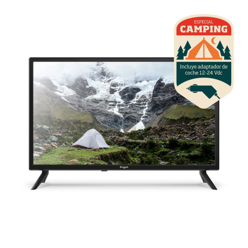 ENGEL TV LED 24" LE2462CA TDT2 HD 12V CAMPING - Imagen 2