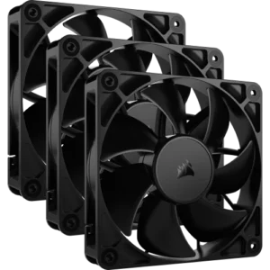 Corsair RS120 Carcasa del ordenador Ventilador 12 cm Negro 3 pieza(s)
