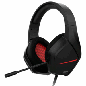 KROM AURICULARES GAMING NEGRO/ROJO