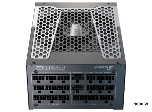 Seasonic ATX3-PRIME-PX-1600 unidad de fuente de alimentación 1600 W 20+4 pin ATX ATX Negro - Imagen 9