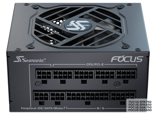Seasonic FOCUS SGX-750 (2021) unidad de fuente de alimentación 750 W 20+4 pin ATX SFX Negro - Imagen 9