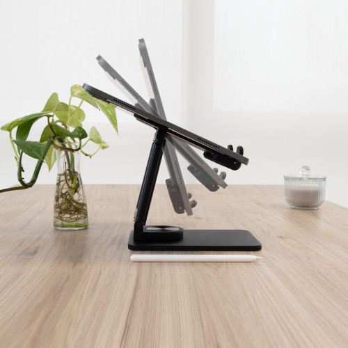 TooQ Soporte de Sobremesa Ajustable para Móvil o Tablet de hasta 12,9” - Imagen 3