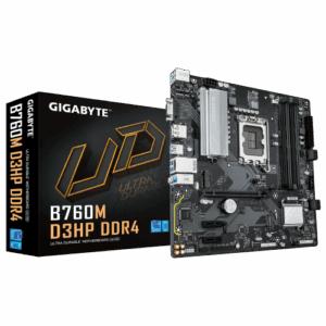 GIGABYTE B760M D3HP DDR4 - Compatible con CPUs Intel Core
