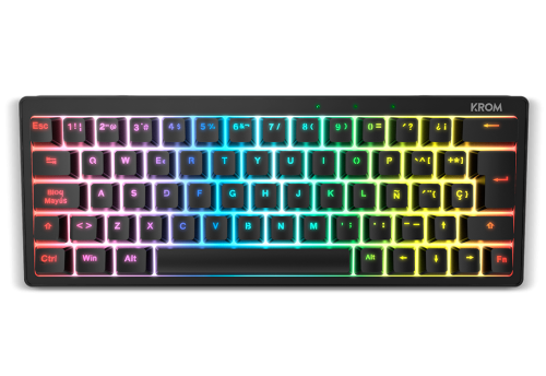 Krom Kreator teclado Juego USB Negro