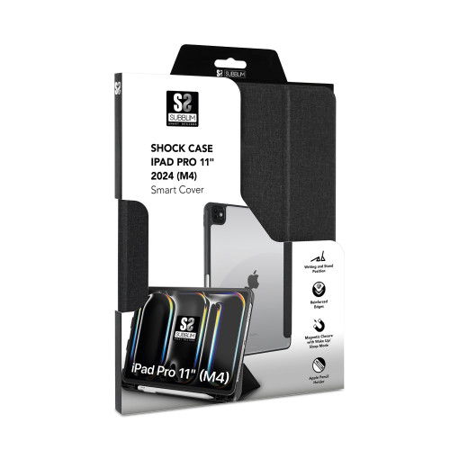 SUBBLIM SUBCST-5SC401 funda para tablet 27,9 cm (11") Folio Negro - Imagen 8