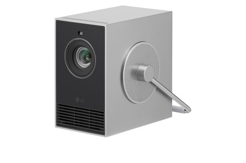 LG HU710PB videoproyector Proyector de alcance estándar 500 lúmenes ANSI DLP UHD 4K (3840x2160) Plata