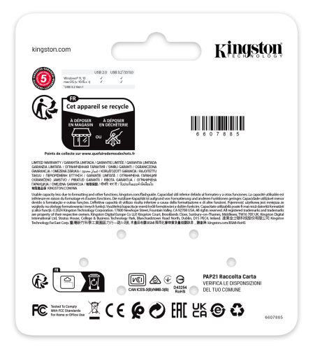 Kingston Technology DataTraveler SE9 G3 unidad flash USB - Imagen 6
