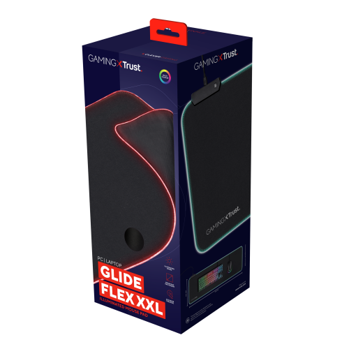 Trust GXT 764 Glide-Flex XXL Alfombrilla de ratón para juegos Negro - Imagen 6