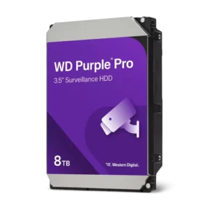 Western Digital Purple Pro Smart Video HDD 8TB disco duro interno 7200 RPM 3.5" SATA