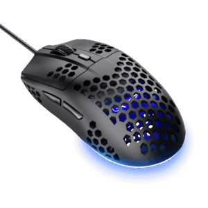 Trust GXT 928 HELOX ratón Juego mano derecha USB tipo A Óptico 6400 DPI
